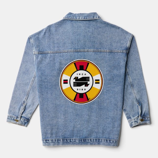 Inca Birds Denim Jacket Jeansjacke (Rückseite)