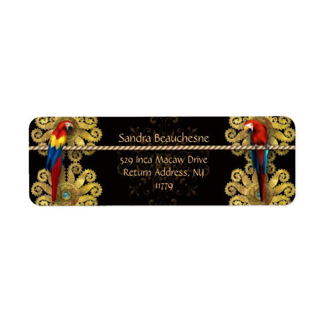 Inca Macaws - Schwarzes Gold (Vorne)
