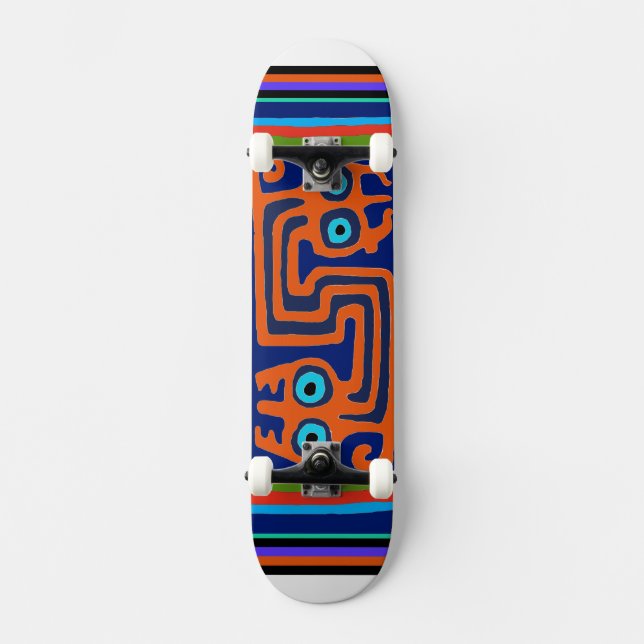Inca-Skateboard Skateboard (Vorderseite)