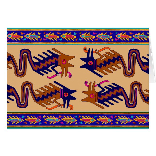 Inca Stamm Serpent (Vorderseite (Horizontal))