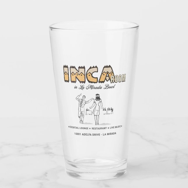 INCA-Zimmer in La Mirada Bowl Vintag Glas (Vorderseite)