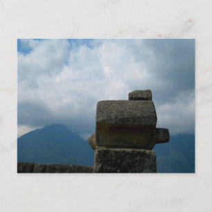 Incan Architectural Stones Postkarte