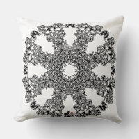 Incandescence Octa Glyph Coussin