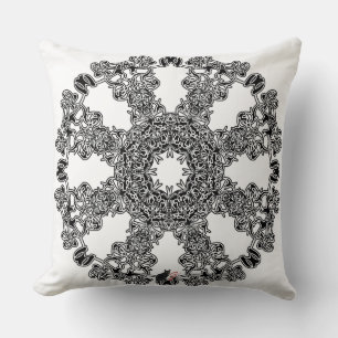 Incandescence Octa Glyph Coussin