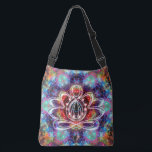Incandescence Zen Lotus Tragetaschen Mit Langen Trägern<br><div class="desc">In a stellar kaleidoscope the spirit of the Zen Lotus centers its energy. Center your energy and become as one with this cosmic tote of the new age. Pack your bag with your mat and block and blanket and head for the ashram to do your practice. Perfect for all your...</div>