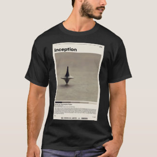 Inception Christopher Nolan, Minimalistischer Film T-Shirt