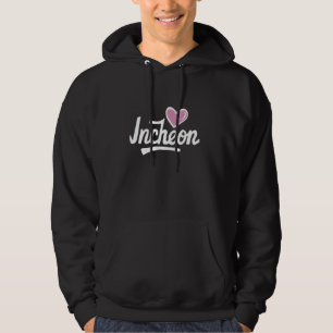 Incheon Abenteuer Enthusiast Liebe Südkorea Hoodie