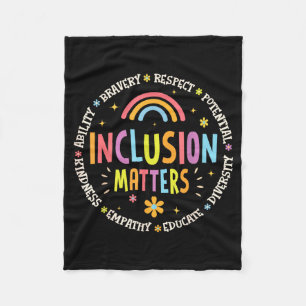 Inclusions-Sonderschullehrer Autismus Fleecedecke