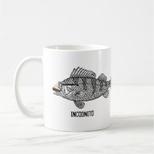 Incodnito Fisch-Tierwortspiel-Tasse