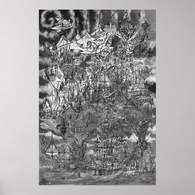 Incoprea v136 HUGE 40" x 60" Poster (Vorne)