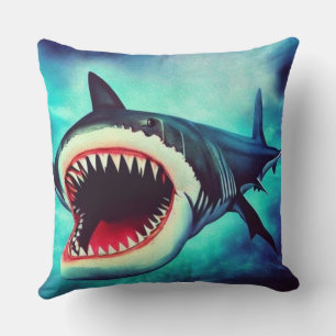 Incroyable coussin de requins