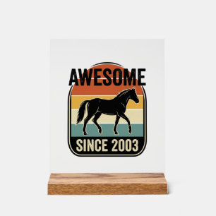 Incroyable depuis 2003 Design vintage pour anniver