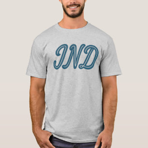 IND Indianapolis Airport Code - Indiana Aviation T-Shirt