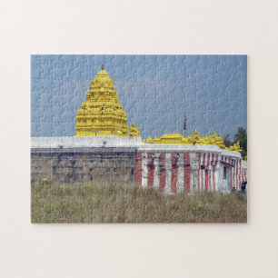 Inde Karnataka temple vue puzzle