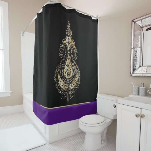 Inde - Rideau de douche (En situation)