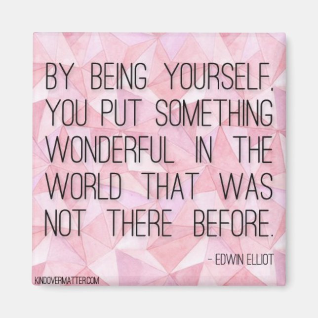 Indem du selbst bist magnet (Vorne)