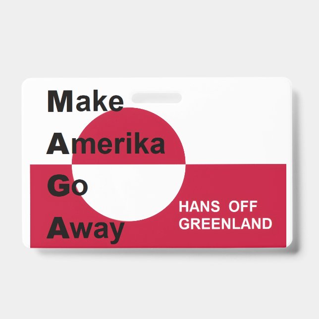Independant Greenland Ausweis (Front)