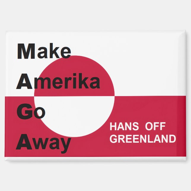 Independant Greenland Magnet (Vorderseite)