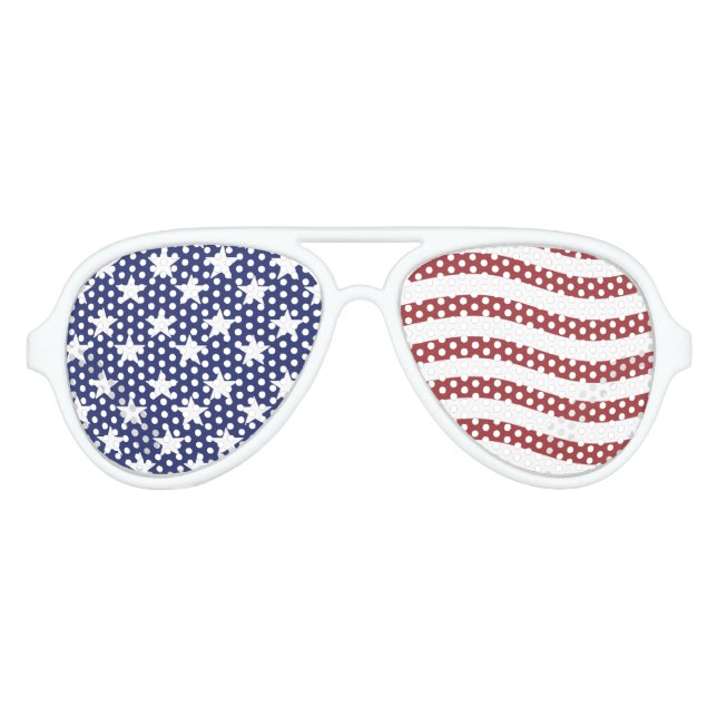 Independence Day- American Day- Patriotism Partybrille (Vorderseite)