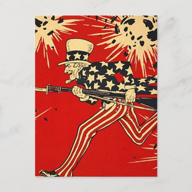 Independence Day Postkarte (Vorderseite)