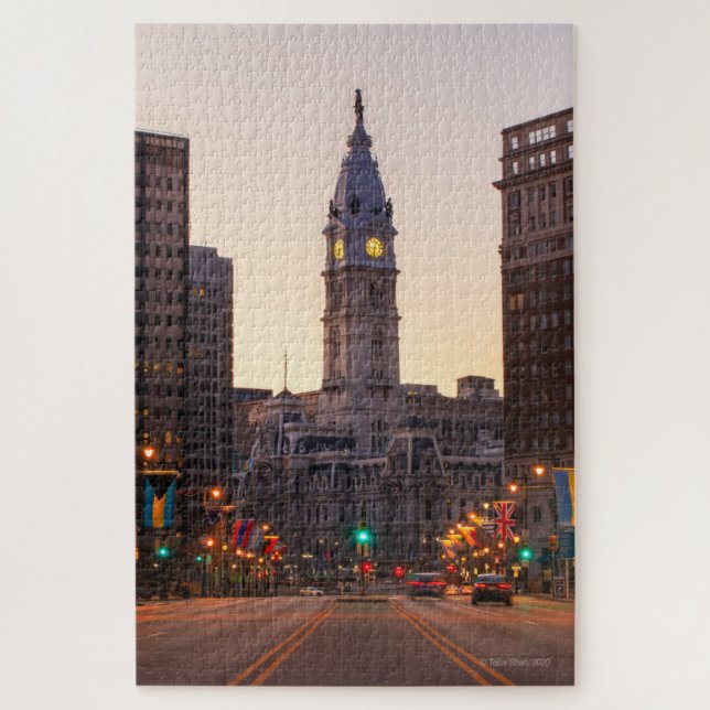 Independence Hall, Philly 1000pc puzzle (Vertical)