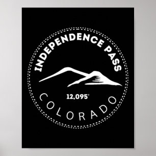 Independence P Erhöhter Colorado-Berg-Weißausfall Poster