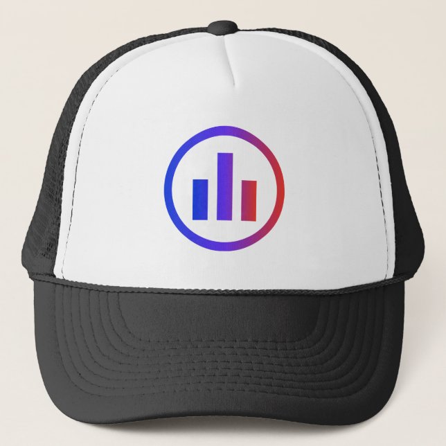 Independent Center Logo Trucker Hat Truckerkappe (Vorderseite)