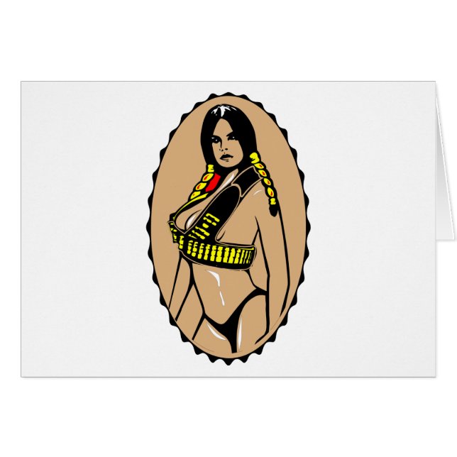 Inder Femal Krieger (Vorderseite (Horizontal))