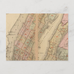 Index Atlas, Stadt New York Postkarte