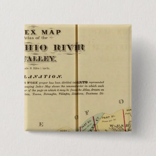 Index-Karte des Atlas des oberen Ohio-Flusses Button