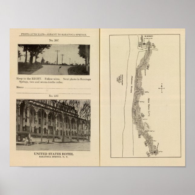 Index-Karte New York City Poster (Vorne)