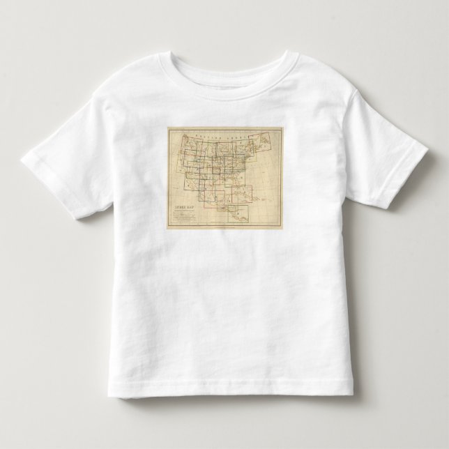 Index-Karten-Erklärung der Zeichen benutzt im Kleinkind T-shirt (Vorderseite)