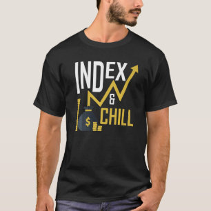 Index & Kill Stock Market Trading Bitcoin Crypto T-Shirt
