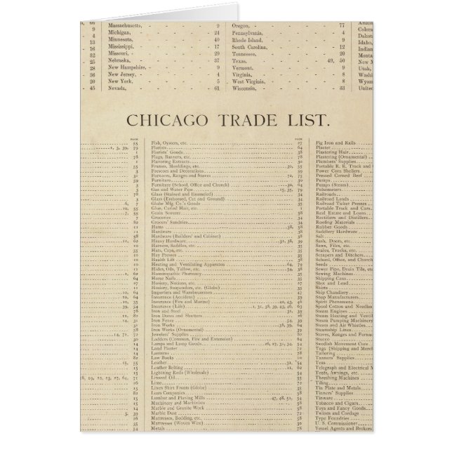 Index Neue kommerzielle Atlas (Vorne)