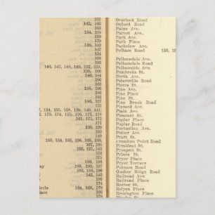 Index New Rochelle Postkarte