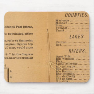 Index Rand McNallys Arizona Mousepad