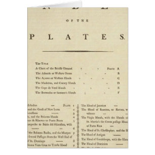 Index West India Atlas