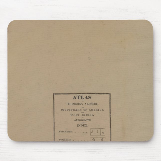 Index zu Atlas Mousepad (Vorne)