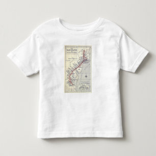 Index zum Teller in der Übersicht der Straßen Kleinkind T-shirt