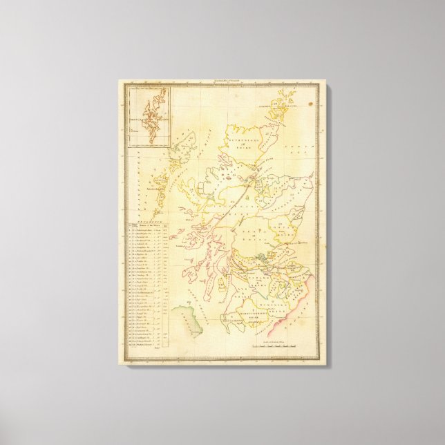 Indexkarte 2 leinwanddruck (Vorderseite)