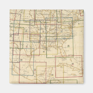 Indexplan für die im Atlas verwendeten Zeichen Magnet