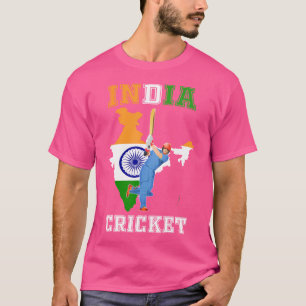 India Cricket liebt indische Spieler Cri T-Shirt