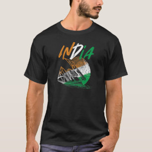 India Cricket Team Cricket Player Cricketspielerpr T-Shirt