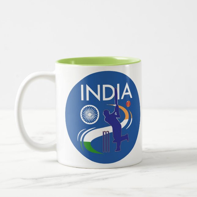 India Cricket Team Tasse (Links)