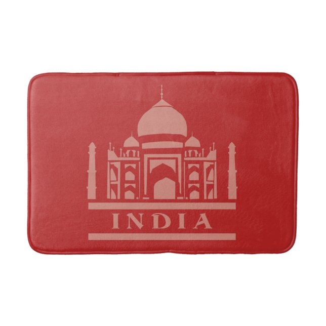 INDIA-Farbbadematten Badematte (Vorderseite)