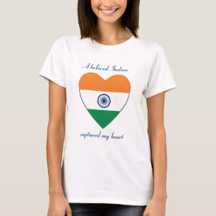 India Flag Sweetheart T - Shirt