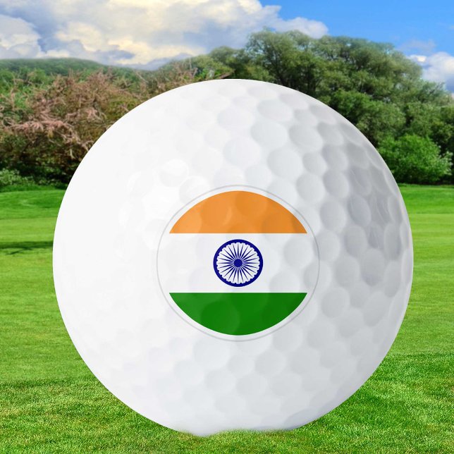 India Golf Balls, Indian Flag Golfers / Patriots Golfball (Von Creator hochgeladen)