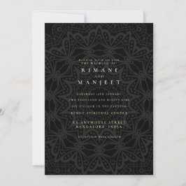 India Indian Hindu Hindi Wedding Einladung