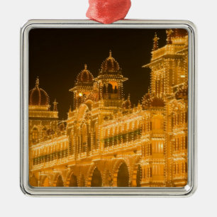 INDIA, Karnataka, Mysore: Majaraja's Palace (b.2 Silbernes Ornament