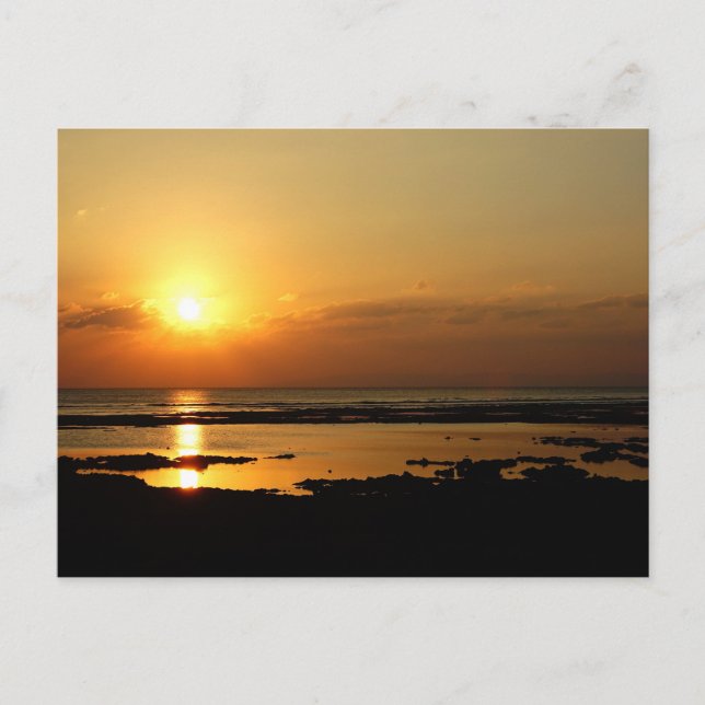 India - Neil Island (Shaheed Dweep) sunset Postkarte (Vorderseite)